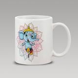 Blue Abstract Ganesh Mug