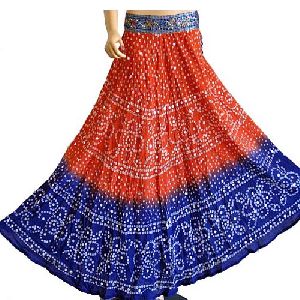 MIRROR WORK SKIRT