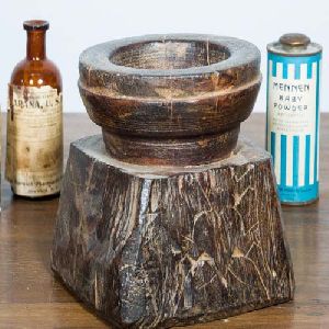 Wooden Old Candle Stand