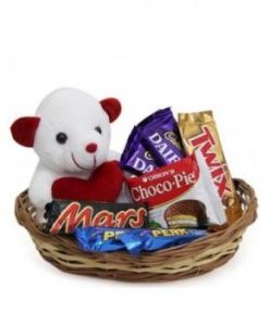 Chocolate Combo With Teddy Bear