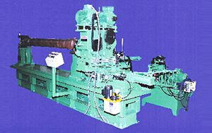 DRILLING AND TAPPING ON END AXLE FACE SPECIAL PURPOSE MACHINE