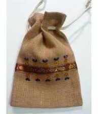 Jute Christmas Bag