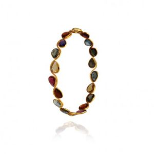 MULTICOLOUR STONES BANGLE