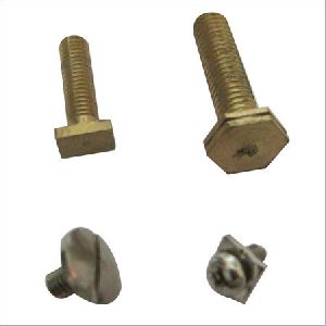Industrial brass screws