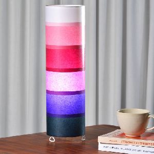 Dark Rainbow Table Lamp