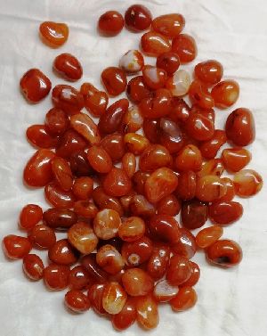 Carnelian Tumbled Polished Gemstone