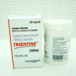 TRIENTINE (TRIENTINE HYDROCHLORIDE) CAPSULE