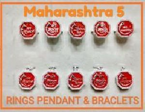 925 Silver Maharashtra 5 Pendant Rings