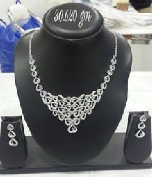 925 Sterling Silver Necklace Set 