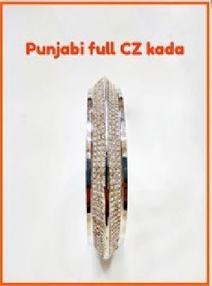 925 Sterling Silver Punjabi Kada