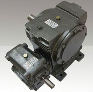 double worm reduction gearbox