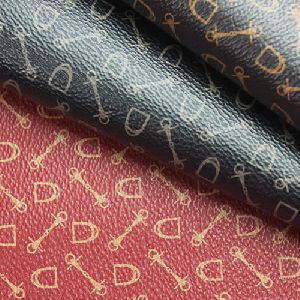 Printed Leather Fabric