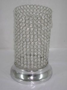 Crystal Hurricane Candle Holders