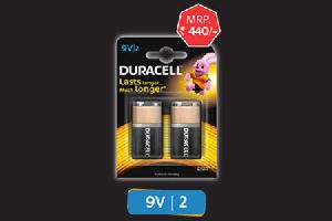 Duracell 9v 2s Card