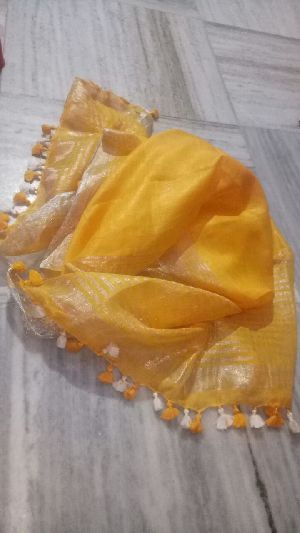 linen dupatta