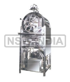 Horizontal High Pressure Cylindrical Steam Sterilizer