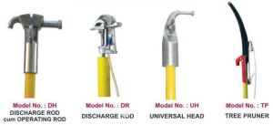 FIBREGLASS OPERATING AND DISCHARGE RODS AND HOTLINE STICKS