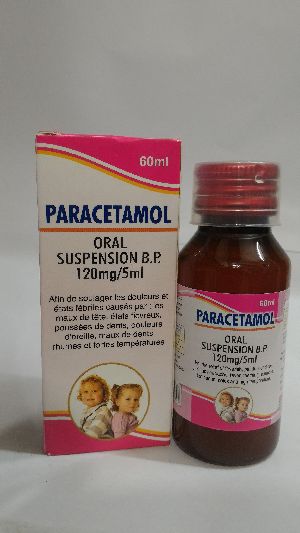 120 mg/5ml Paracetamol Oral Suspension Bp Syrup