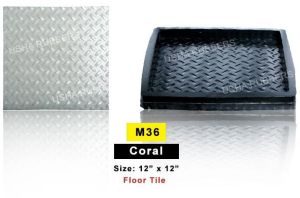 coral floor tiles