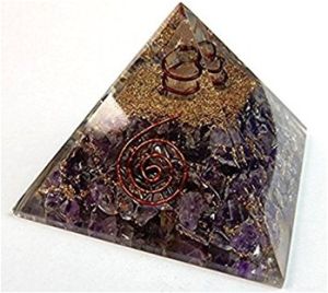 amethyst orgone pyramid