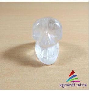 Clear Quartz Skull