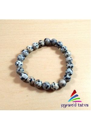 Dalmation Bead Bracelet