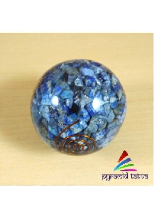 Natural Lapis Lazuli Orgone Ball