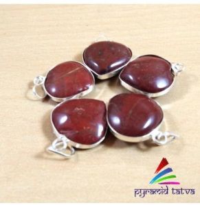 Red Jasper Heart Pendant