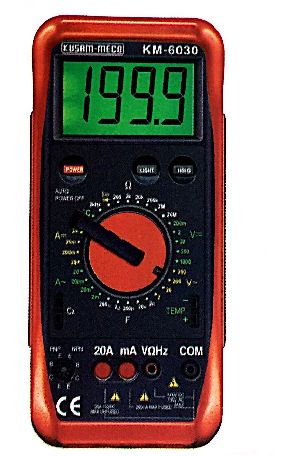 Digital Multimeter With Terminal Blocking System