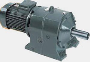 AXIAL HELICAL GEARED MOTOR