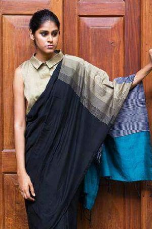 Handloom Designer Khadi Saree