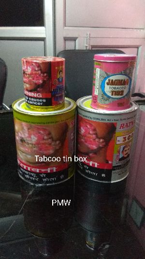 Pan masala Tin Jar