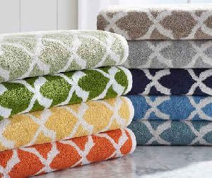 yarn dyed jacquard towel