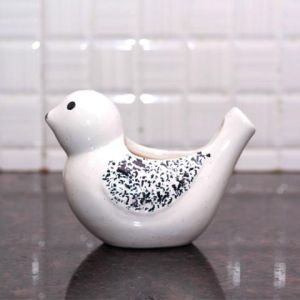 BIRD SHAPED CERAMIC POT