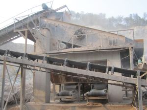 Barite processing plant