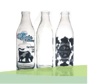 Glass Milk Bottle