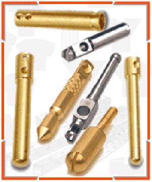 brass earthings accessories