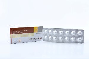 16 MG Betahistine Dyhydrochloride IP tablets