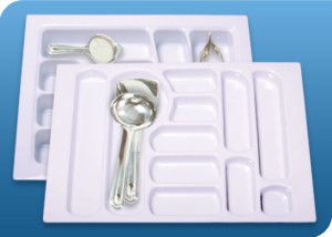 Cutlery and drip tray