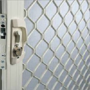 Aluminium Door Security Grill
