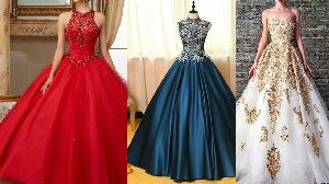 party wear gowns