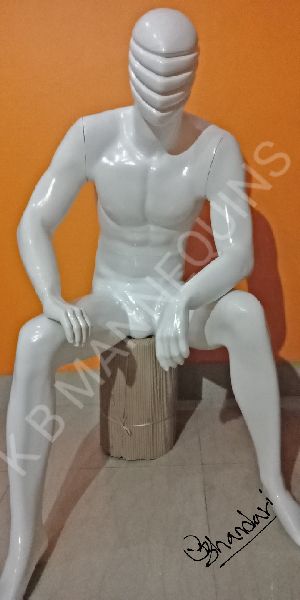 Sitting Male Mannequin