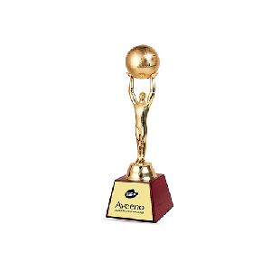 Galaxy Award Wooden Trophy