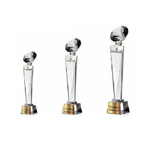 Optic Crystal Victory Diamond Award