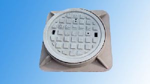 CI Circular Frame Manhole Cover