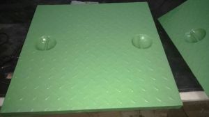 Steel Fiber Reinforced Concrete Multicolor FRP Manhole Covers