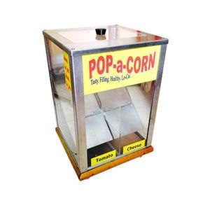 Warmer Popcorn Machine