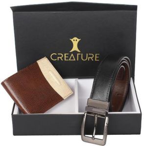 Mens Leather Combo Gift Set