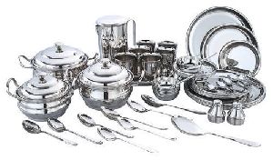 Stainless Steel Dinner Set