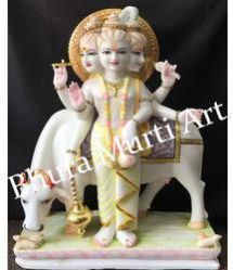 Dattatreya Marble Statue